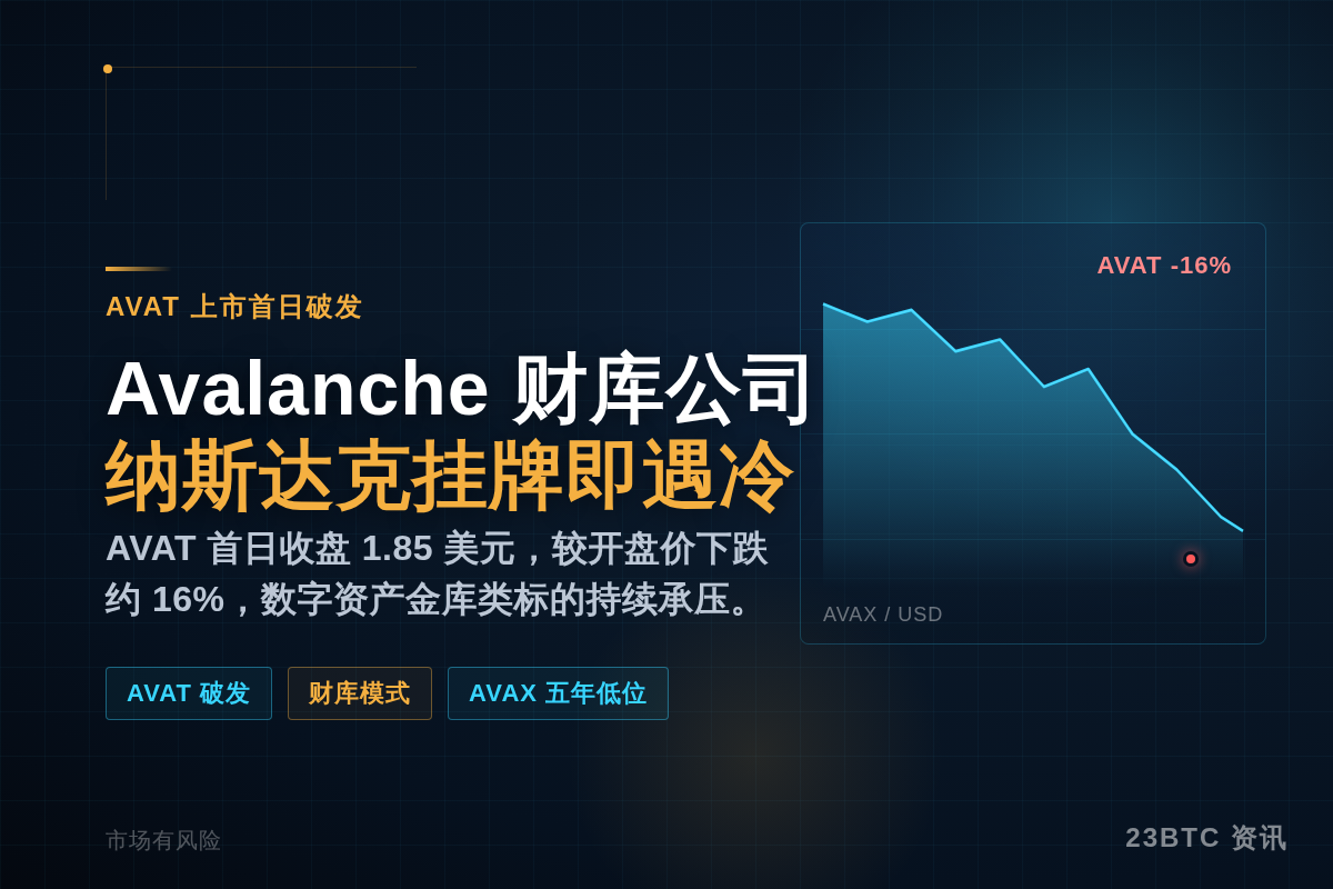 Avalanche Treasury Company 纳斯达插图1 Avalanche Treasury Company 纳斯达