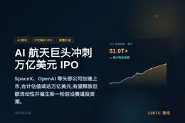 SpaceX、OpenAI等AI航天巨头冲刺万亿美元IPO