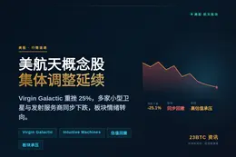 美航天概念股继续下跌，Intuitive Machines跌