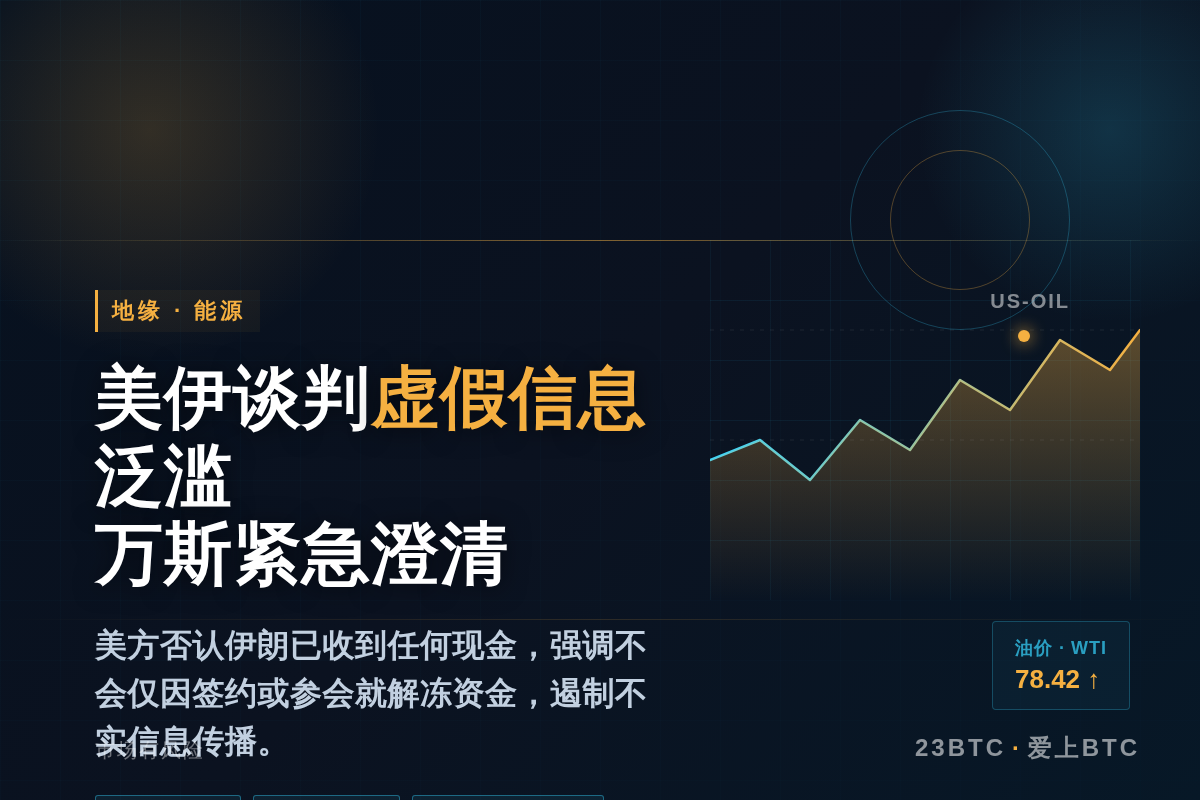 万斯:美伊协议相关虚假信息泛滥插图1 万斯:美伊协议相关虚假信息泛滥