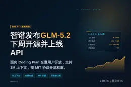 智谱发布GLM-5.2，下周开源并上线API