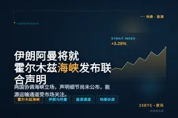 伊朗阿曼将就霍尔木兹海峡发布联合声明