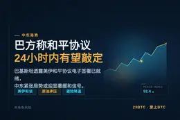 巴基斯坦总理：和平协议24小时内有望敲定