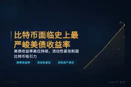 比特币面临史上最严峻美债收益率