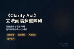 7月4日前《Clarity Act》立法面临多重障碍
