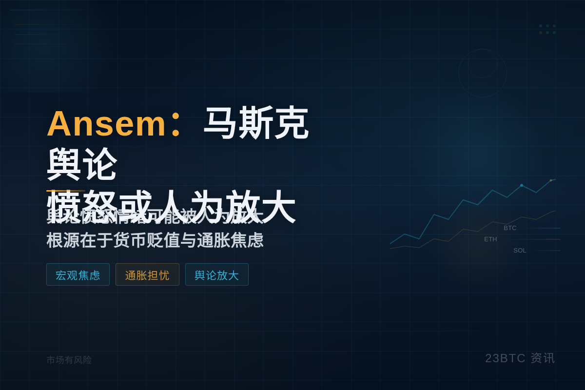 Ansem:马斯克万亿富豪舆论愤怒或人为放大插图1 Ansem:马斯克万亿富豪舆论愤怒或人为放大