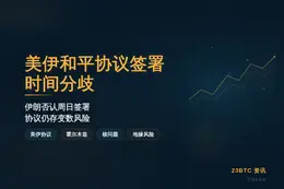 美伊和平协议签署时间分歧 伊朗称周日不签