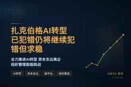 扎克伯格AI转型已犯错仍将继续犯错但求稳