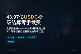 43.97亿USDC链上结算秒到账零手续费