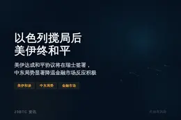 以色列搅局后美伊终和平