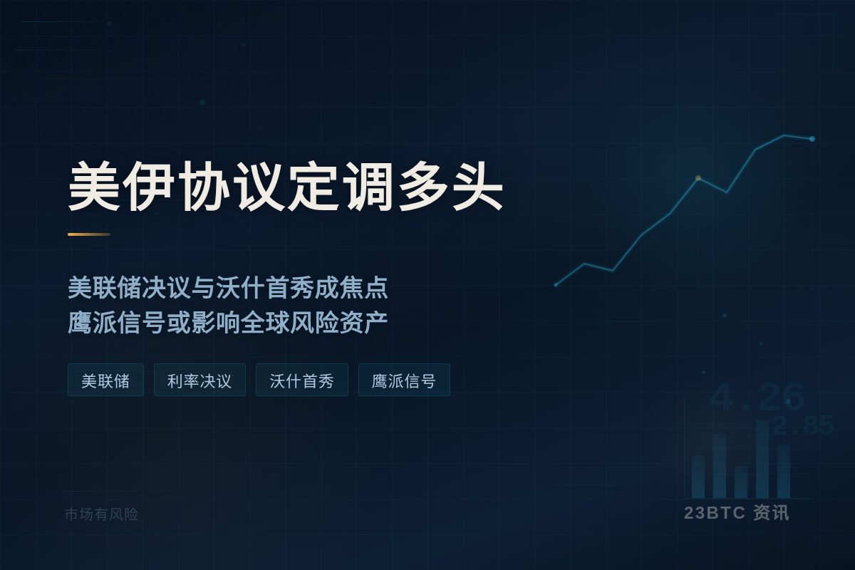 美伊协议定调多头，美日决议考验牛市，沃什首秀