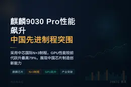 麒麟9030 Pro性能飙升，中国先进制程突围
