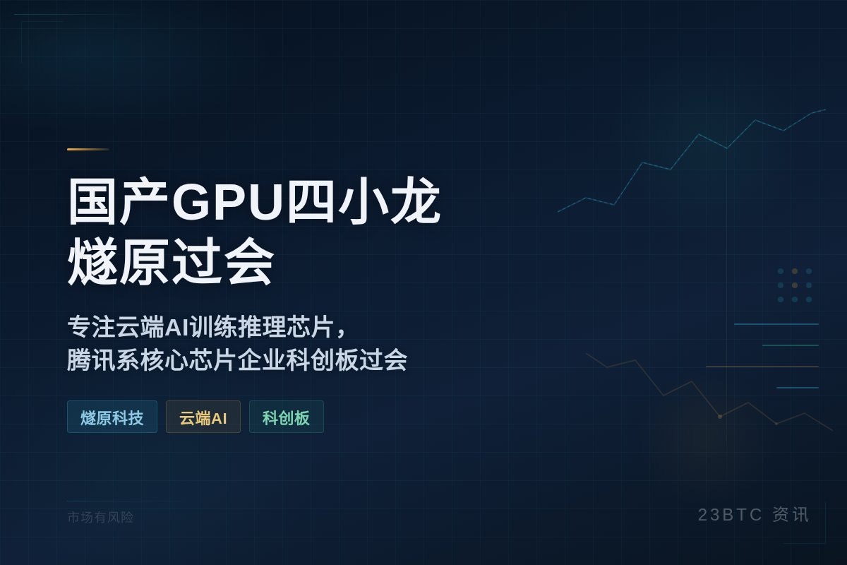国产GPU四小龙燧原过会