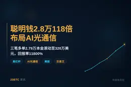 美股聪明钱2.8万118倍布局AI光通信