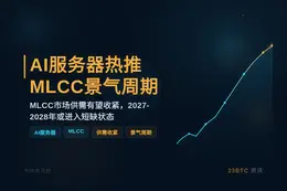 AI服务器热推MLCC景气周期