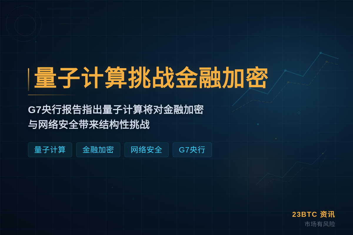 G7央行报告：量子计算挑战金融加密