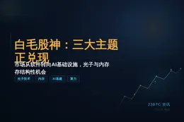 白毛股神Serenity：三大主题正兑现