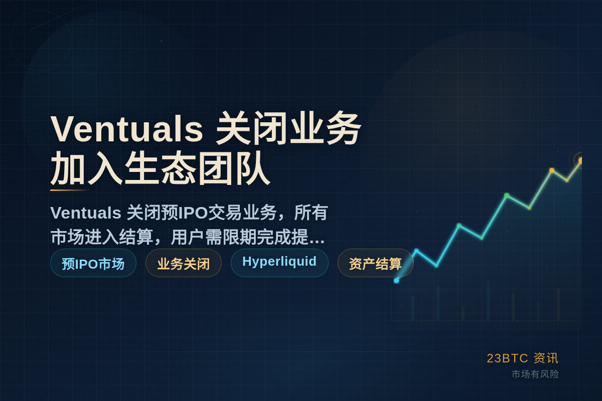Ventuals关闭业务加入生态团队插图1 Ventuals关闭业务加入生态团队