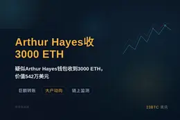 Arthur Hayes收3000 ETH