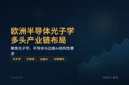 Serenity复盘欧洲半导体光子学多头与产业链