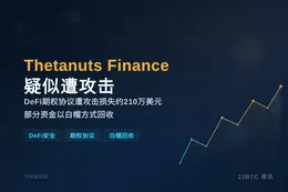 Thetanuts Finance 疑似遭攻击