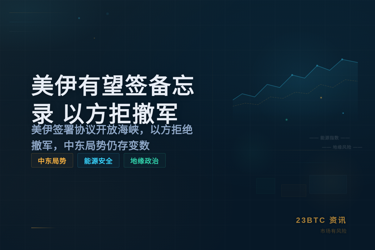 美伊有望签备忘录,美军解除封锁,以方拒撤军插图1 美伊有望签备忘录,美军解除封锁,以方拒撤军