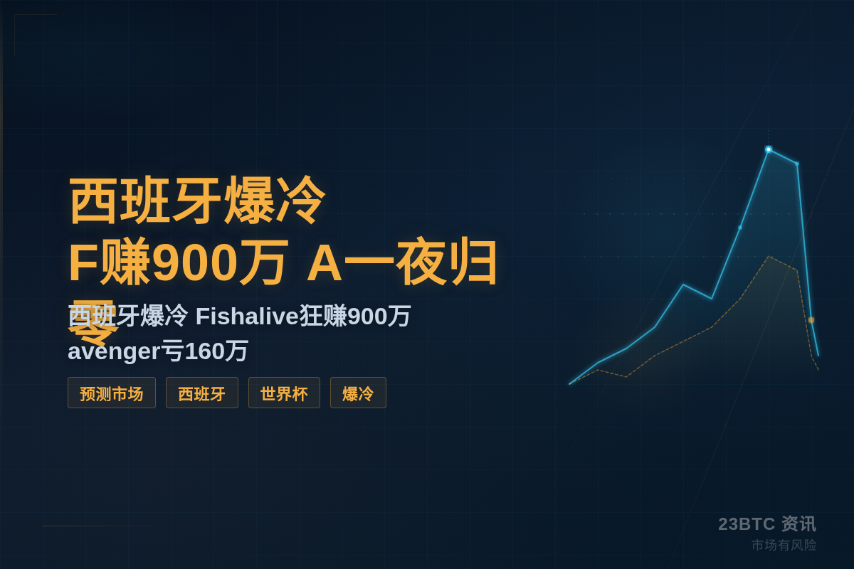 西班牙爆冷，F赚900万，A一夜归零