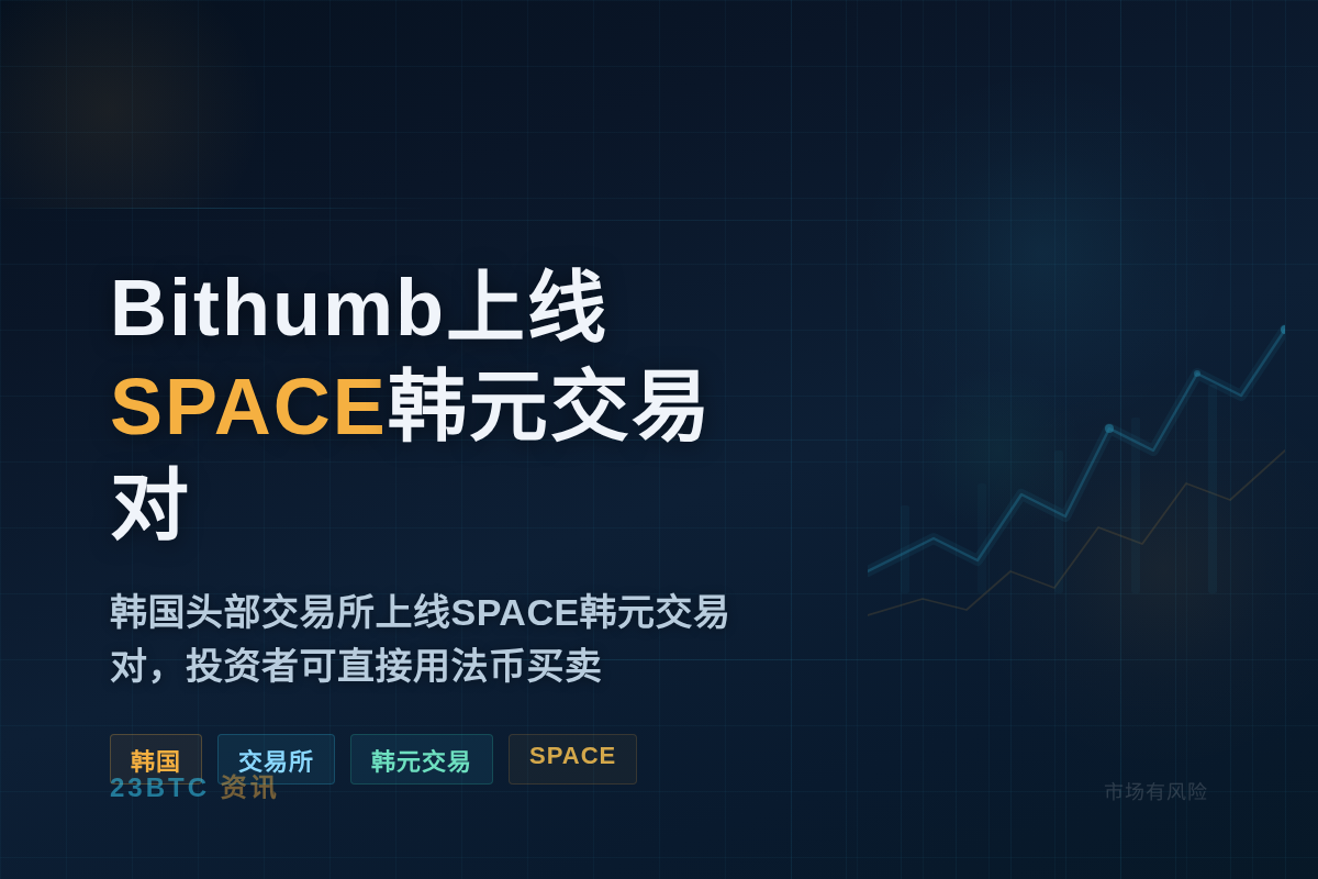 Bithumb SPACE韩元交易对上线