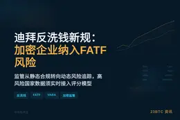 迪拜反洗钱新规：加密企业纳入FATF风险