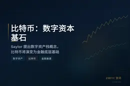 Saylor 提现代数字资产栈：比特币不仅是数字资本