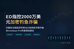 ED指控2000万美元加密货币钓鱼诈骗