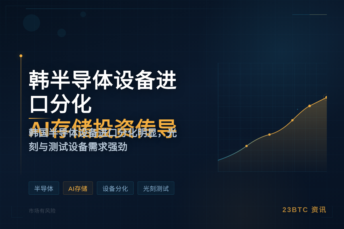 伯恩斯坦:韩半导体设备进口分化,AI存储投资传导插图1 伯恩斯坦:韩半导体设备进口分化,AI存储投资传导