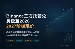 Binance三方托管免费延至2026，2027阶梯定价