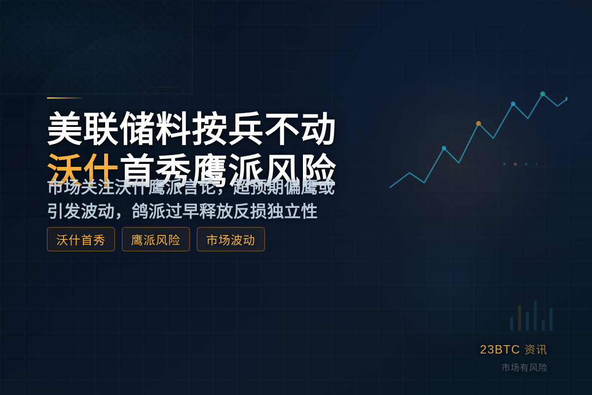 机构：美联储本周料按兵不动，沃什首秀鹰派风险不可忽视
