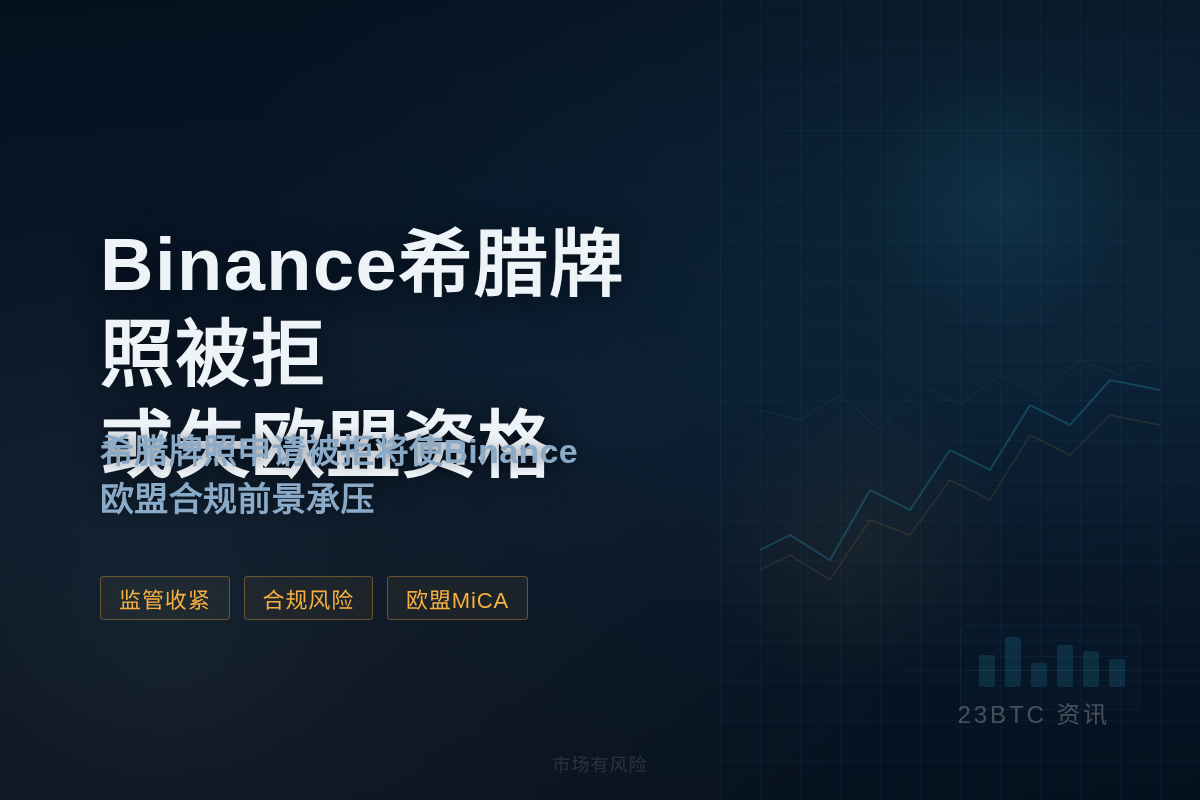 Binance希腊牌照被拒,或失欧盟资格插图1 Binance希腊牌照被拒,或失欧盟资格
