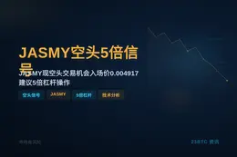 2026-06-16 17:22:44 JASMY空头5倍信号