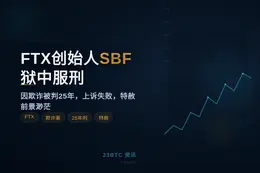 FTX创始人SBF在加州监狱服刑