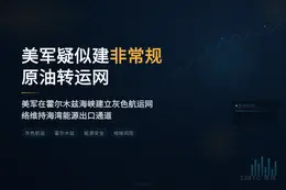 美军疑似建非常规船对船原油转运网