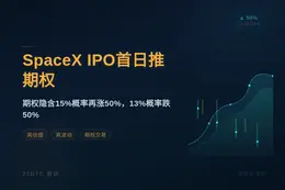 SpaceX IPO首日推期权，高波动高估值引热议