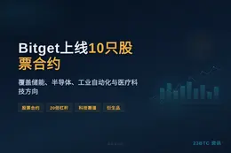 Bitget上线FLNC/CGNX/SMH/ROK股票合约