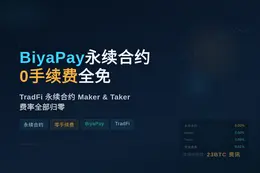BiyaPay永续合约0手续费全免