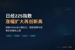 日经225指数涨幅扩大再创新高