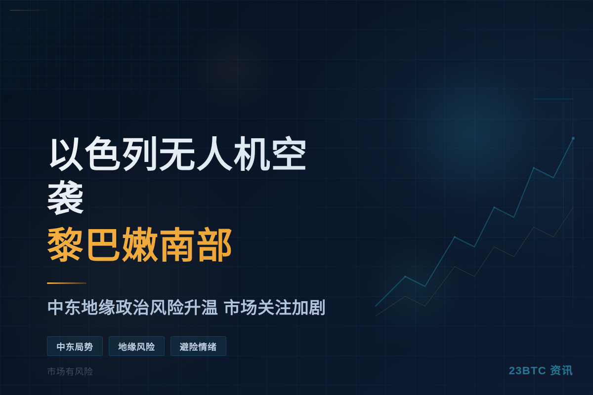 以色列无人机空袭黎巴嫩南部插图1 以色列无人机空袭黎巴嫩南部
