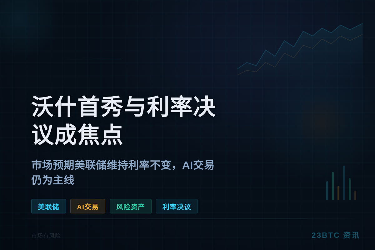 沃什首秀与利率决议成焦点插图1 沃什首秀与利率决议成焦点