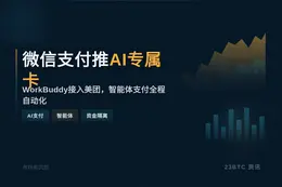微信支付AI专属卡：隔离主账户，WorkBuddy接入美团
