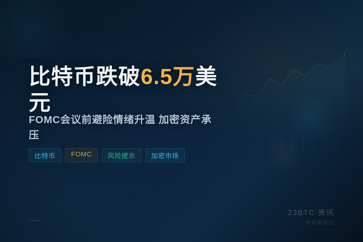 比特币跌破6.5万美元,1小时跌0.83%插图1 比特币跌破6.5万美元,1小时跌0.83%
