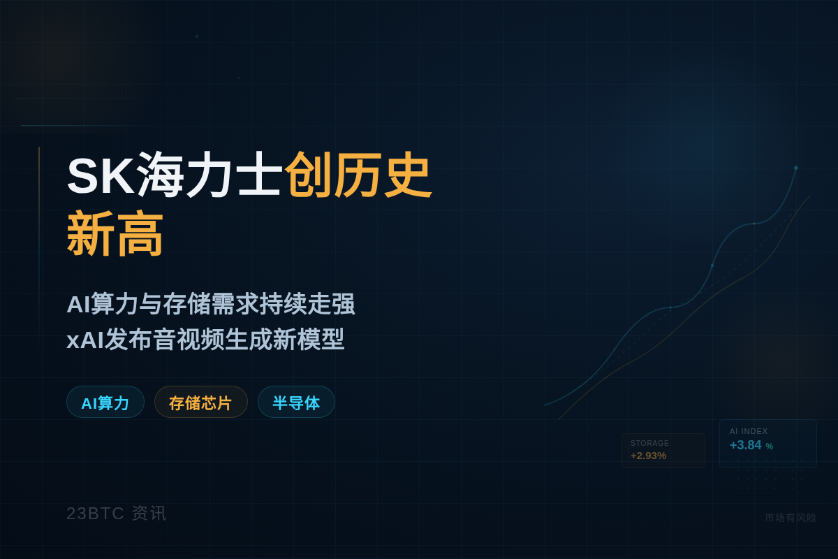 SK海力士创历史新高，涨5.84%