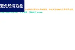 避免经济崩盘
