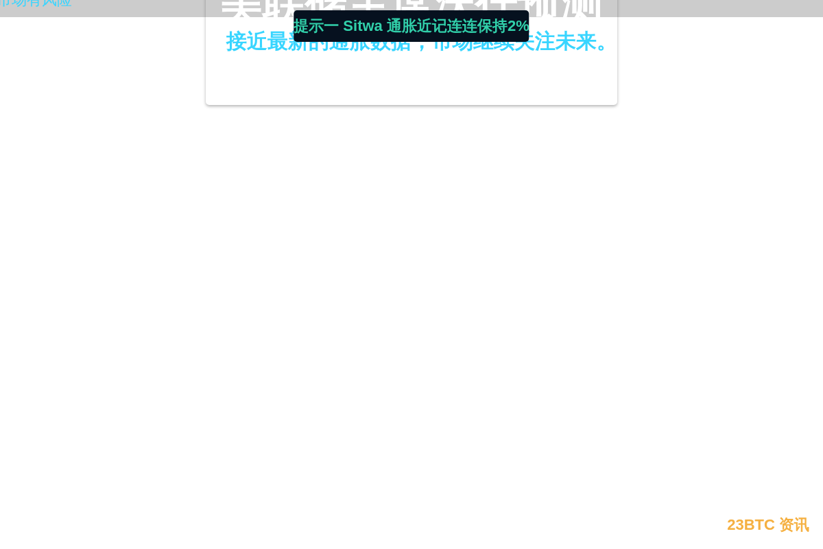 美联储主席沃什预测通胀约复发插图1 美联储主席沃什预测通胀约复发