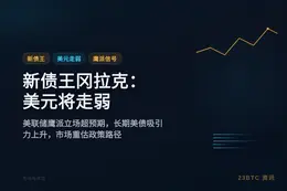 新债王冈拉克：美元将走弱
